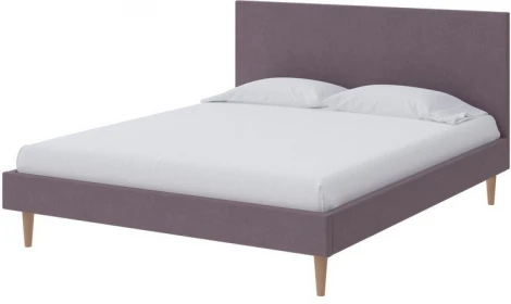 PROxSON Кровать Claro (Ткань: Рогожка Тетра Слива) 140x200