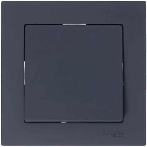 Выключатель встраиваемый одноклавишный (грифель) Systeme Electric AtlasDesign ATN000761