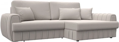 Диван угловой Лига-057 НПБ угол правый Лига Диванов (Замша) арт.129286