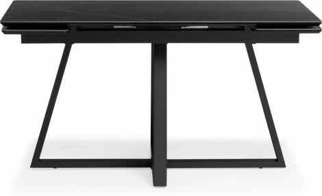 Керамический стол Notta Памелла 140(200)х80 черный мрамор shakespeare black / черный арт.612194