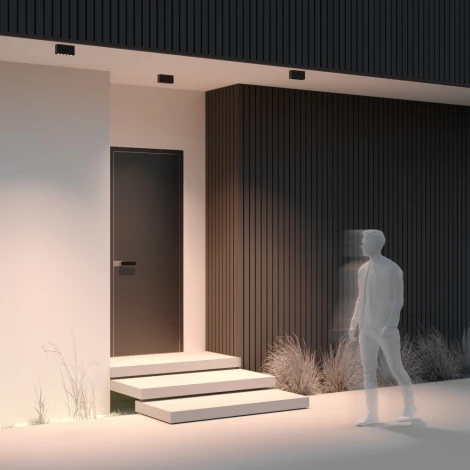 Потолочный светильник уличный Maytoni Ares O309CL-L10GF3K (LED, 220V, IP54)