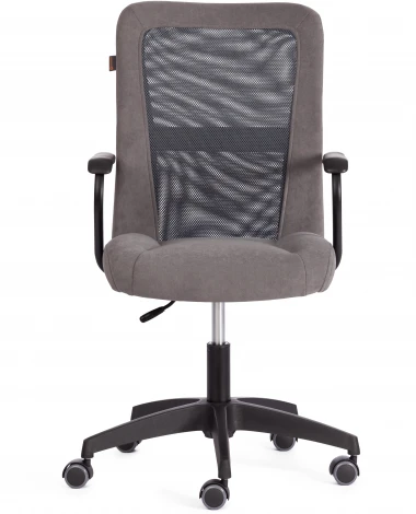 Компьютерное кресло игровое Tetchair STAFF (Флок,Ткань/Серый)
