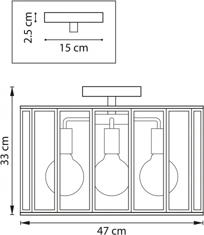 Потолочная люстра Lightstar Genni 798257 (220V, круглые)
