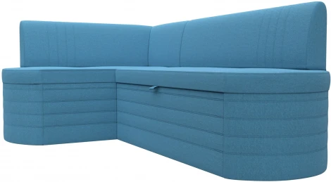 Диван кухонный угловой Токио левый угол Лига Диванов (Рогожка) арт.123240L