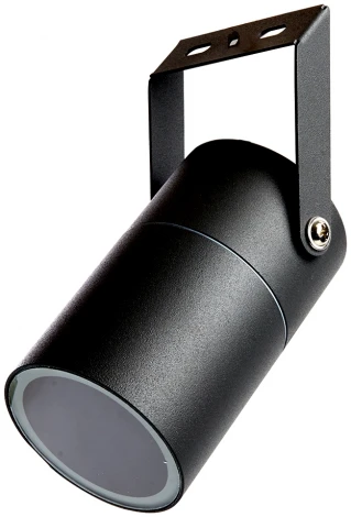 Прожектор уличный Feron Бостон 48329 DH1703 GU10, черный (220V, круглые, IP54)