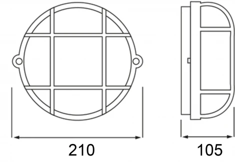 Уличный настенный светильник Deko-Light Syrma 401016 (220V, круглые, IP44)