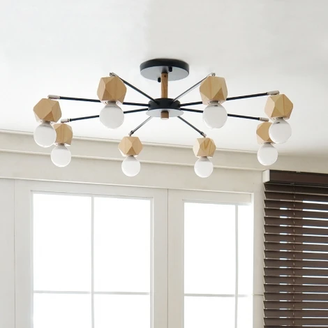 Люстра на штанге Jx D90 Black ImperiumLoft Jx01 (204242-26) (220V)