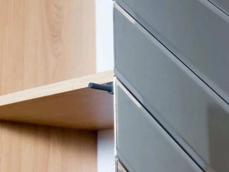 Тумба Boho большая ОГОГО (арт.571708), (ЛДСП/Белый,Дуб Корбридж)