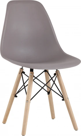 Стул Eames Style DSW темно-бежевый (разборный каркас) Stool Group арт.УТ000037600