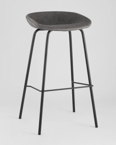 Стул барный Stool Group Beetle Lite PU серый УТ000001230