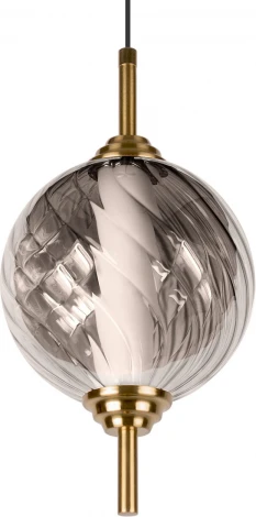 Подвесной светильник Loft It Helix 10421/B Smoke (LED, 220V, на проводе, шар)