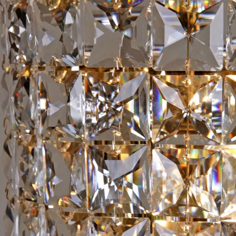 Подвесная люстра хрустальная ILLUMICO IL5130-950LZF-25 GD ELITE