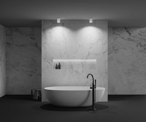 Потолочный светильник Zoom GU10 1x50Вт IP 65 Maytoni Technical C030CL-01W (220V, куб)