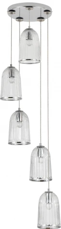 Подвесной светильник (11046/5P Chrome) Indigo Lucido V000483 (220V, на проводе)