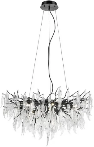 Подвесная люстра Wertmark Daniela WE182.12.023 (220V, на тросе, листья, ветки)