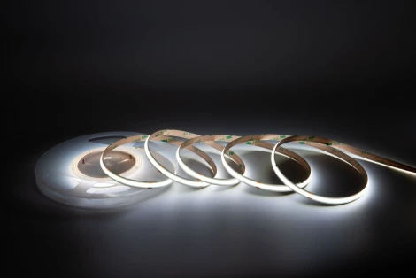 Светодиодная лента 480S-50, 9,6Вт/м, 950Лм/м, 5000К, 24V DC, IP20, 5м Fiberli 480S 12840203