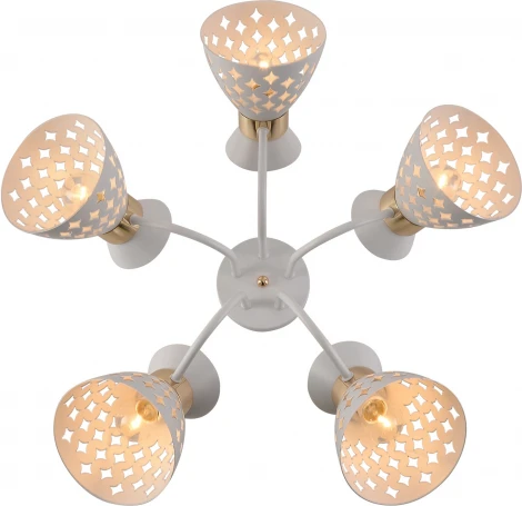 Потолочная люстра Reluce 01579-3.3-05 WH+FGD (220V)