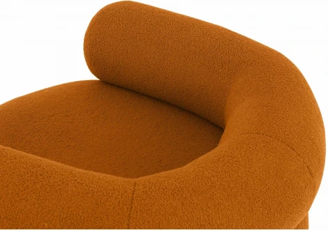 Кресло Tirella ОГОГО (арт.832790), (Искусственный мех/Терракотовый)
