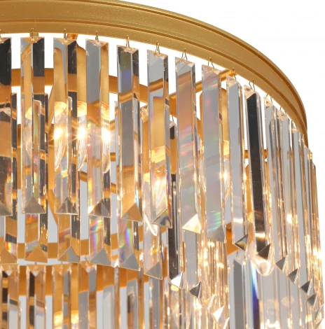 Подвесная люстра Vitaluce V5180-8/9 (220V, на цепи, круглые)