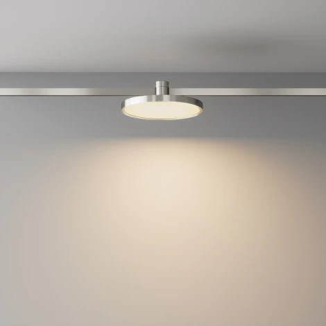 Трековый светильник магнитный модульный LED 24V 10W Maytoni Plato TR153-1-10W3K-PT