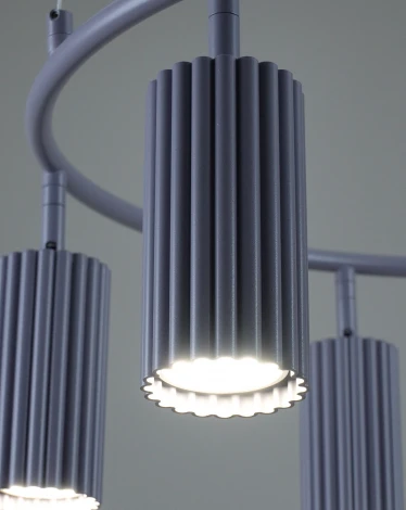 Подвесная люстра кольцо Moderli Cora V11604-6P (220V, на тросе, кольцо)