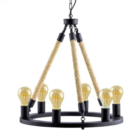 Подвесная люстра Eglo Findlay 49694 (220V, на цепи, кольцо)