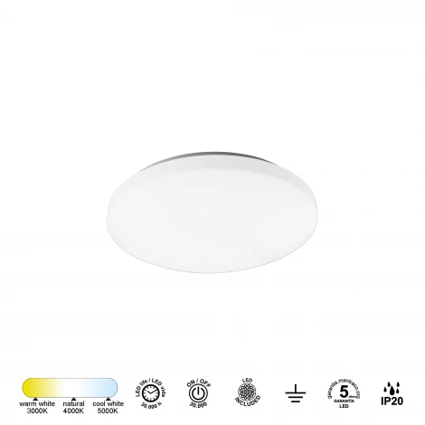 Потолочный светильник светодиодный круглый Mantra Zero 8694