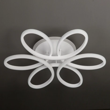 Потолочная люстра RGB Citilux Сезар Смарт CL233A150E (LED, 220V, умный дом - Алиса, Маруся, Сири, цветы)