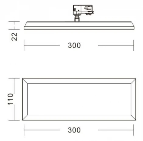 Трековый светильник Deko-Light Panel Track Light 707059