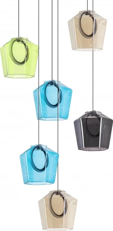 Потолочная люстра каскадная Lightstar Caramello 796169 (LED, 220V, на проводе)