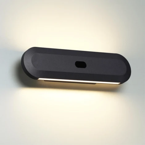 Настенный светильник Odeon Light Satrion 6641/14WL HIGHTECH металл/черный/акрил IP20 LED 40W 3000K 220V с датчиком движения и диммером яркости (выключатель)