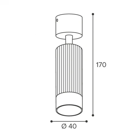 Спот Wolta WSL-MR11/S16BG под лампу MR11 с цоколем GU10 Черный / золотой SHELL