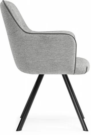 Стул на металлокаркасе Woodville Elis gray / dark gray / black арт.15839