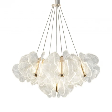 Подвесная люстра светодиодная Modelux ML.6222.650 CP