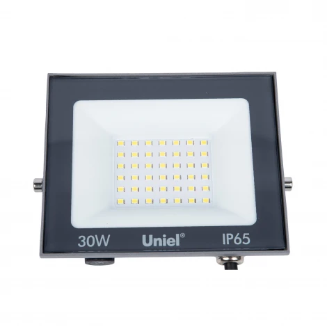 Прожектор уличный светодиодный 6500K серый Uniel ULF-F23-30W/6500K IP65 160-240V GREY