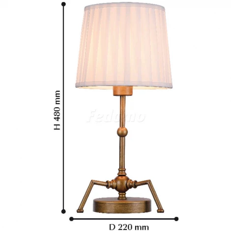 Интерьерная настольная лампа Favourite Gambas 2030-1T