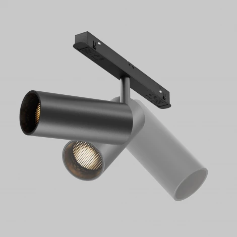 Трековый светильник (магнитный) Maytoni Focus LED TR032-2-12W2.7K-M-B (48V, круглые)