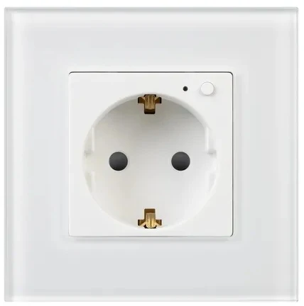Розетка электрическая с Zigbee управлением SCT-OMALI-EUZB1-PL-WH (240V, 16A, Zigbee) (Arlight) 050215