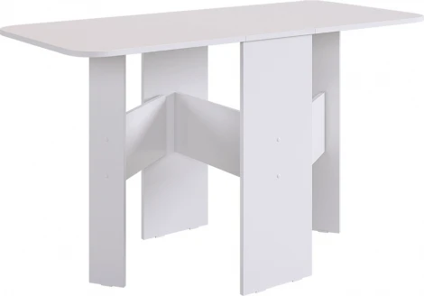 Стол-книжка раскладной Мечта, цвет белое дерево Mebelson (арт.KM-0004.2552)