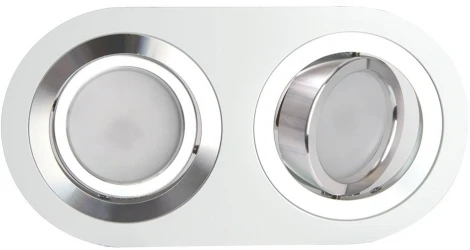 Светильник встраиваемый Feron DL2812 48461 50W G5.3 черный