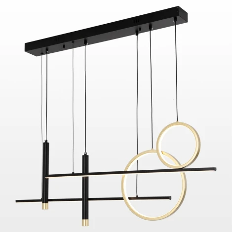 Подвесной светильник Lussole LSP-7006 (LED, 220V, на проводе, кольцо, IP21)