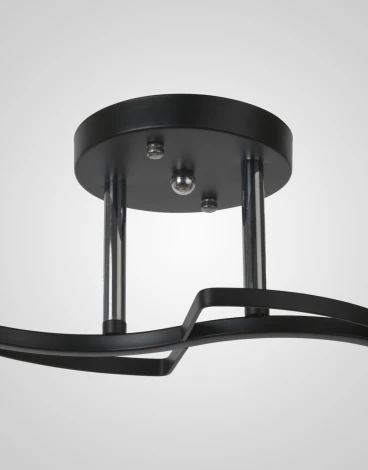 Потолочная люстра на штанге Мелодия Света SS1N P5507-2 BK 000050567