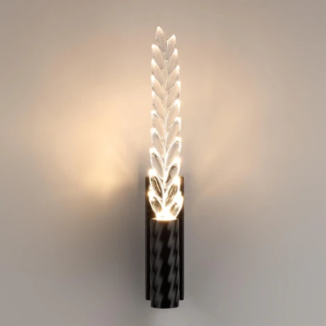 Бра Odeon Light Kolos 5459/4WL черный глянцевый/прозрачн./металл/стекло LED 4W 3000K (220V)