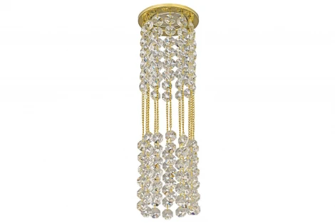 Встраиваемый светильник хрустальный Dio D'Arte Osimo Gold GU10.5.14.8.105 G (220V, круглые)
