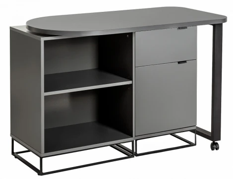 Стол-трансформер комплект City графит R-Home арт.40105310h