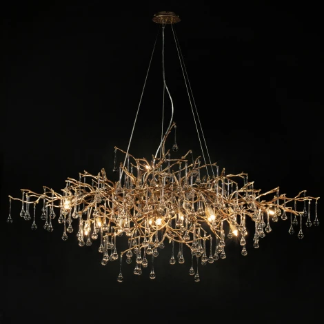 Подвесная люстра Loft It Bijout 10067/1500 GB (220V, на тросе, ветки)