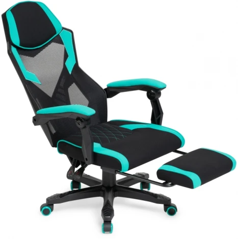 Компьютерное кресло Woodville Brun tiffany / black 15400