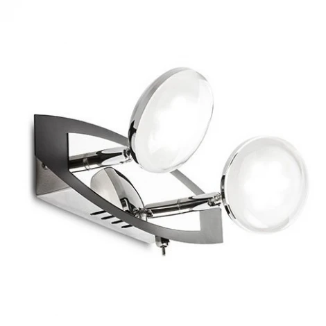 Спот IDLamp Venna 340/2A-Blackchrome