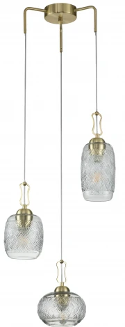 Подвесной светильник Pizzo V000291 (13007/3P Gold)