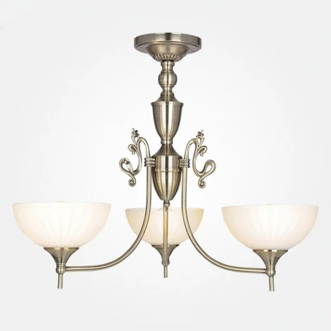 Потолочная люстра Eurosvet Lira 60053/3 античная бронза